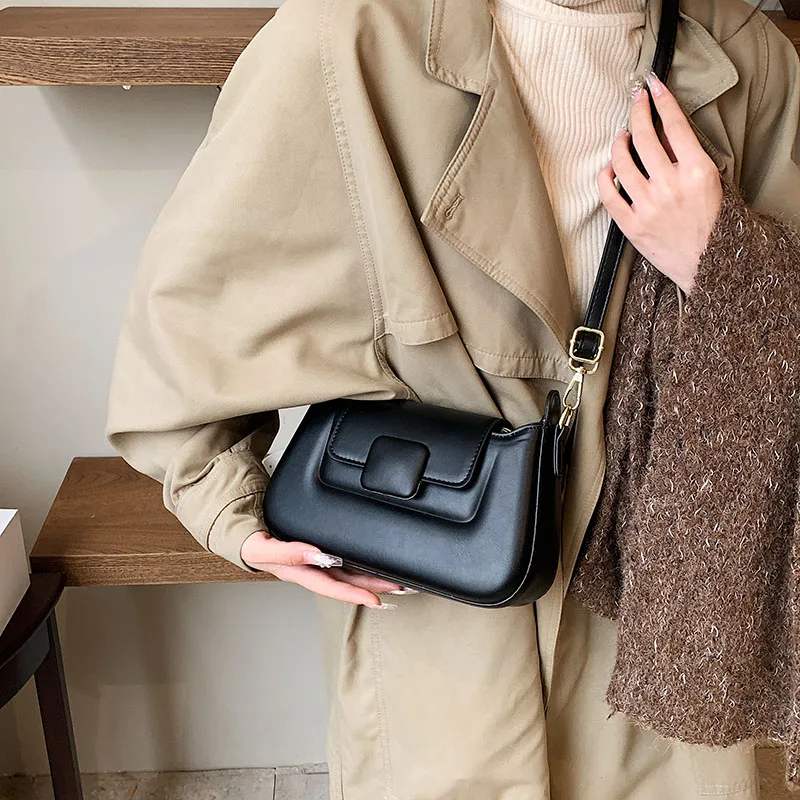 Koa Push-Lock Top Handle Bag