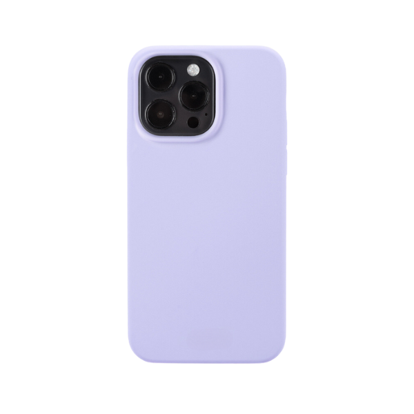 Luxury Liquid Silicone Phone Case for iPhone purple