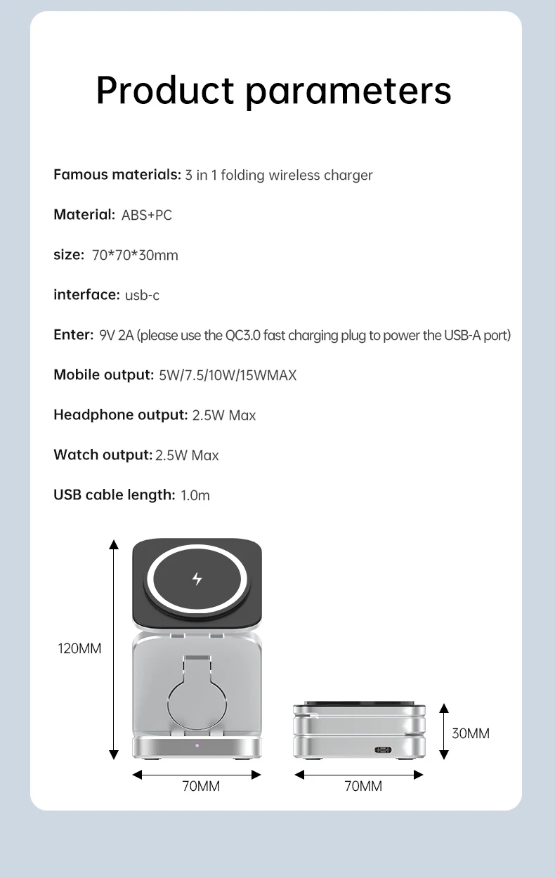 PowerHub Pro 3-in-1 Magnetic Charging Master