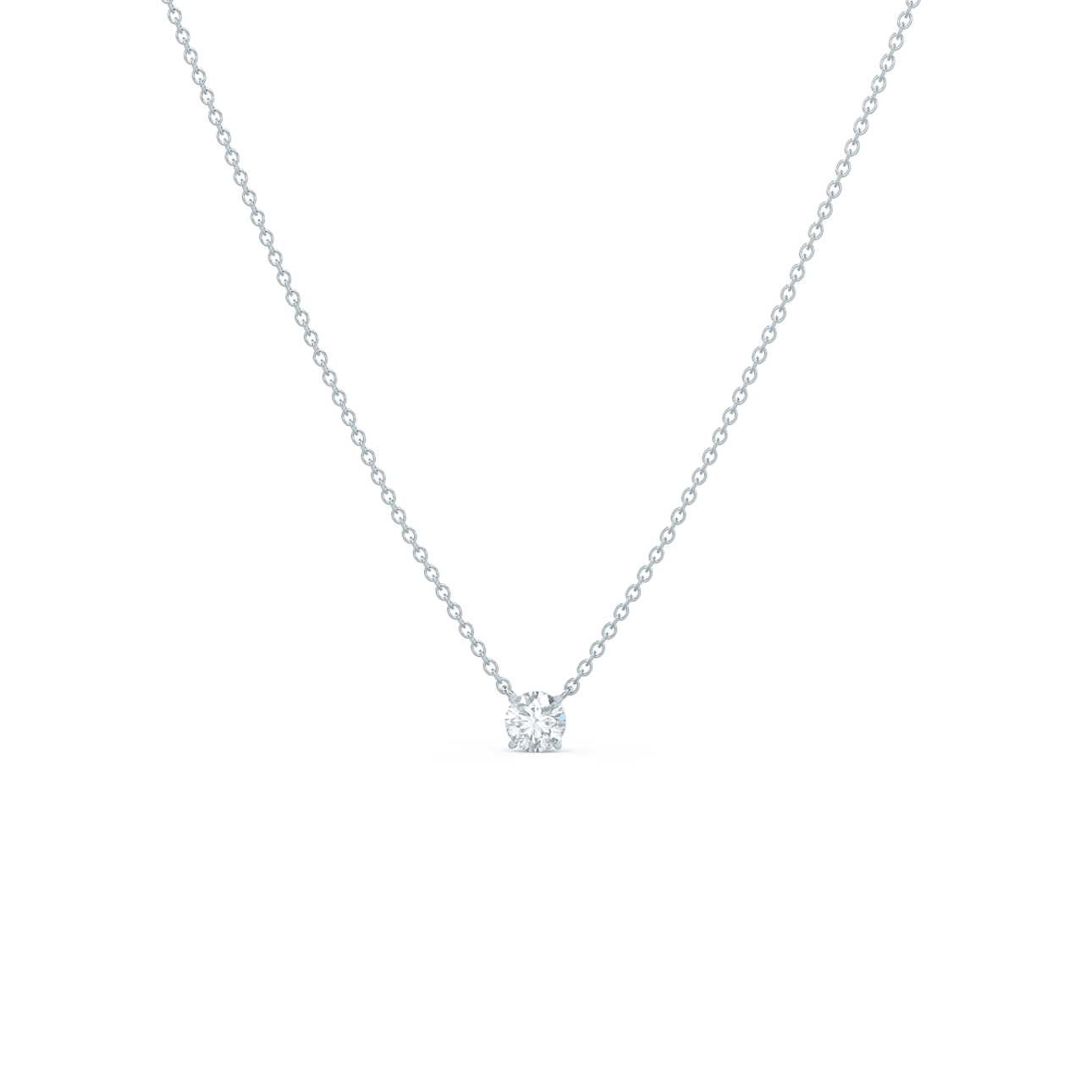 Shimmering Embrace Sparkling Clavicle Chain for Women - Silver 4