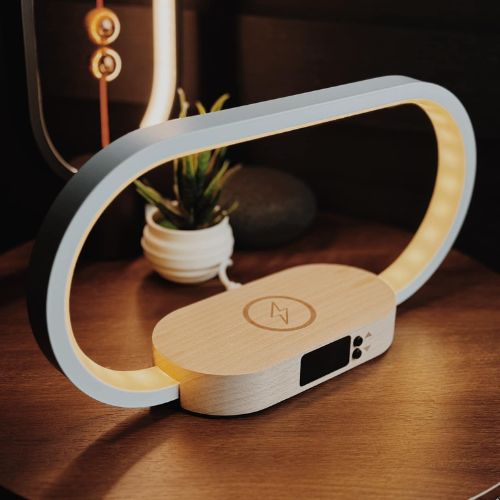 Tech Nexus Multifunctional Wireless Charger Table Lamp