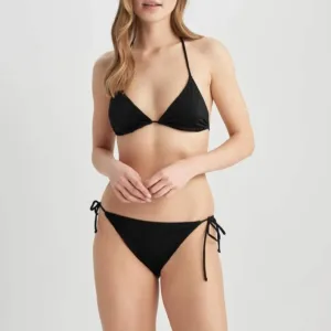 Triangle Top and Tie Side Bikini Set