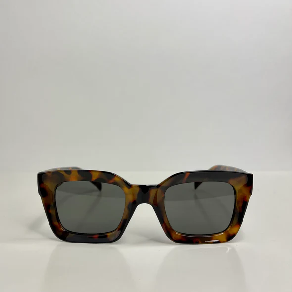 Unisex Retro Punk Sunglasses - Leopard