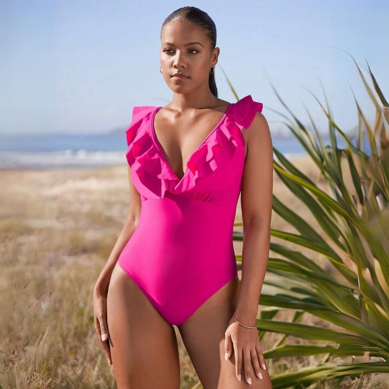 Tarah Trim One-Piece Swimsuit