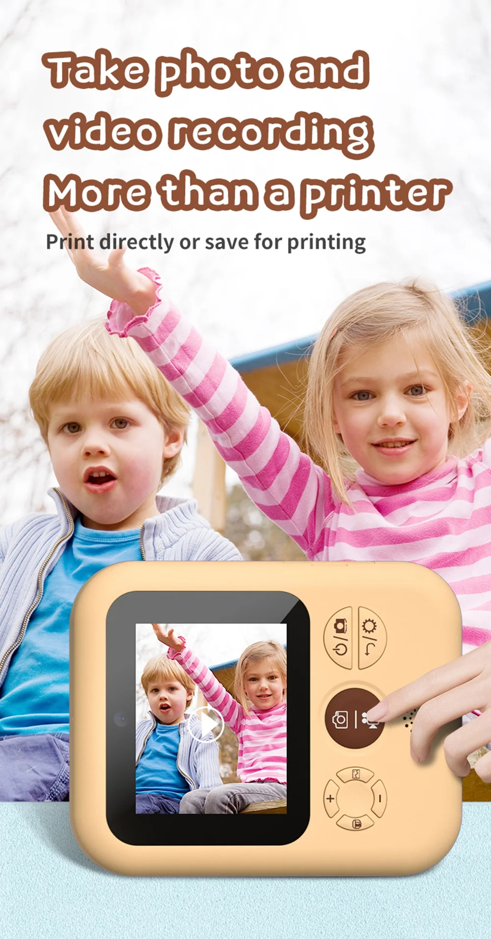 Mini Digital Instant Print Camera