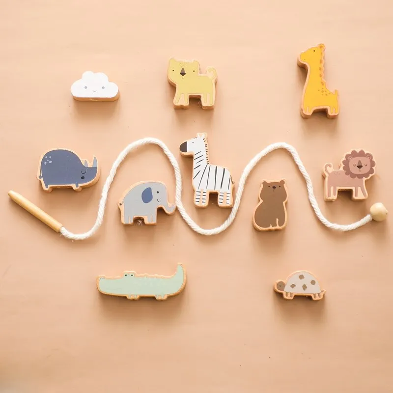 Montessori Wooden Animal Friends