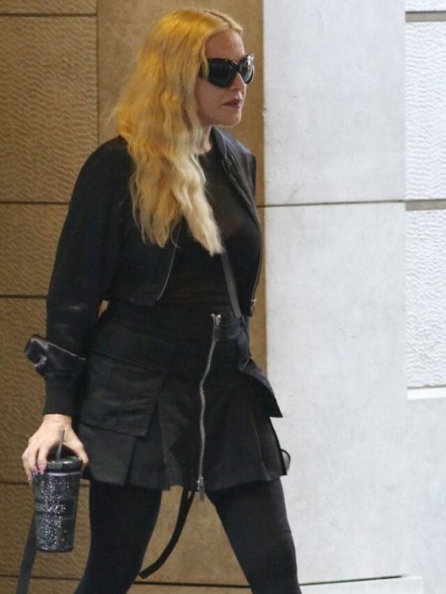 Madonna Proves Age is Just a Number with Chic All-Black Look