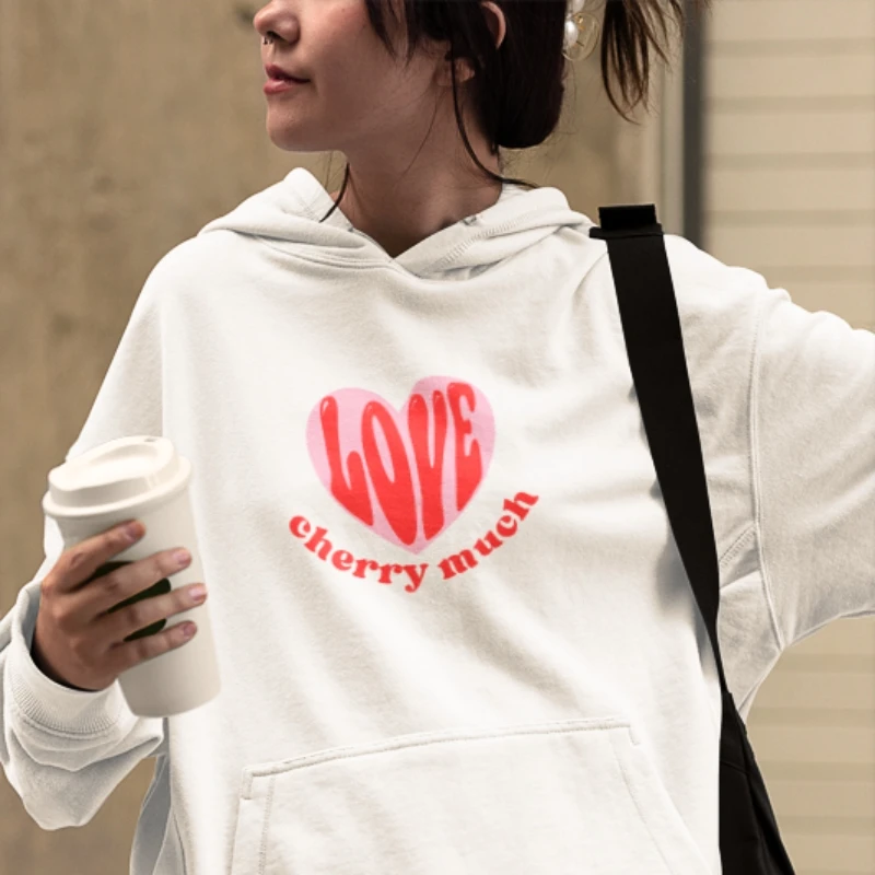 Love Cherry Much Unisex Hoodie (1)