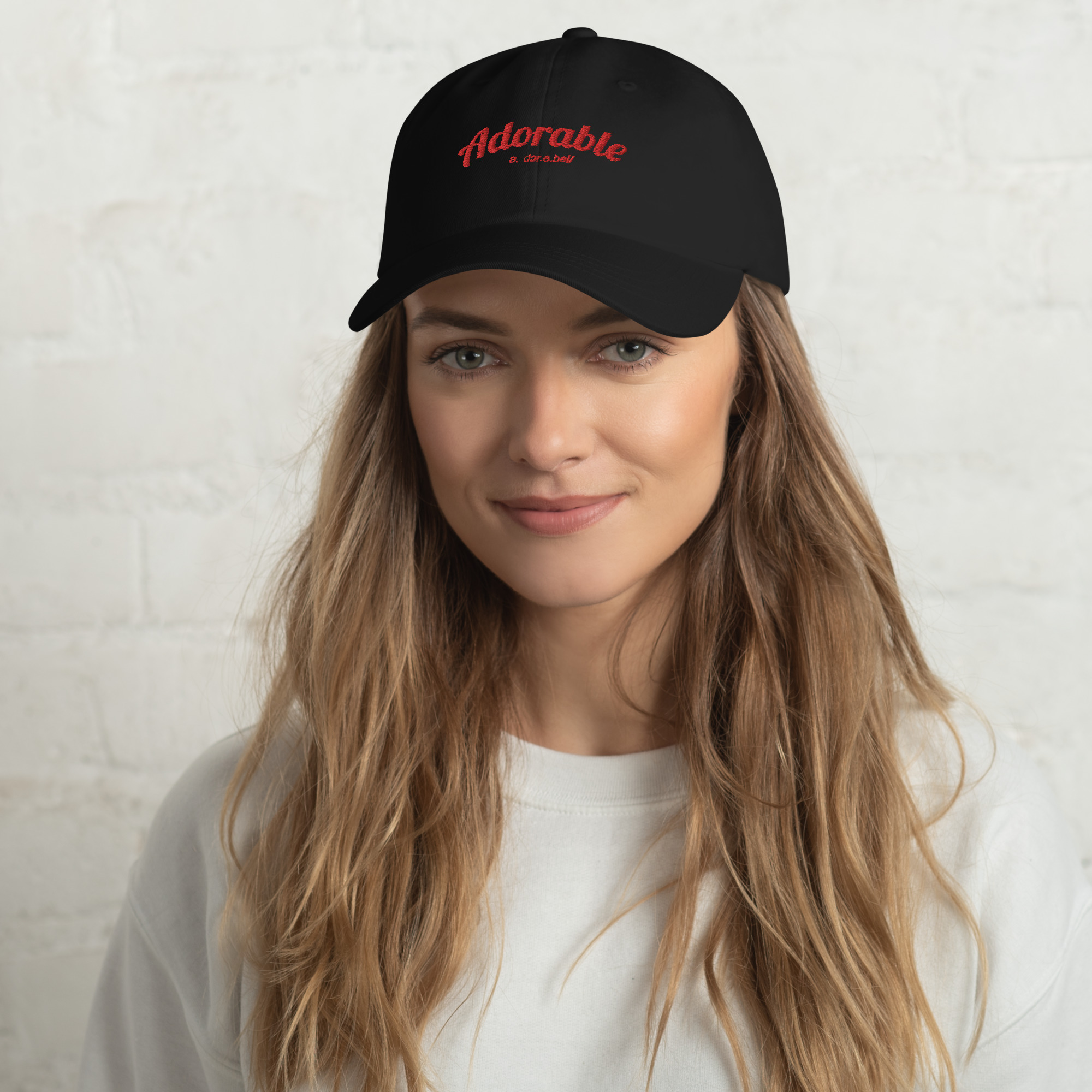 Adorable Embroidered Dad Hat