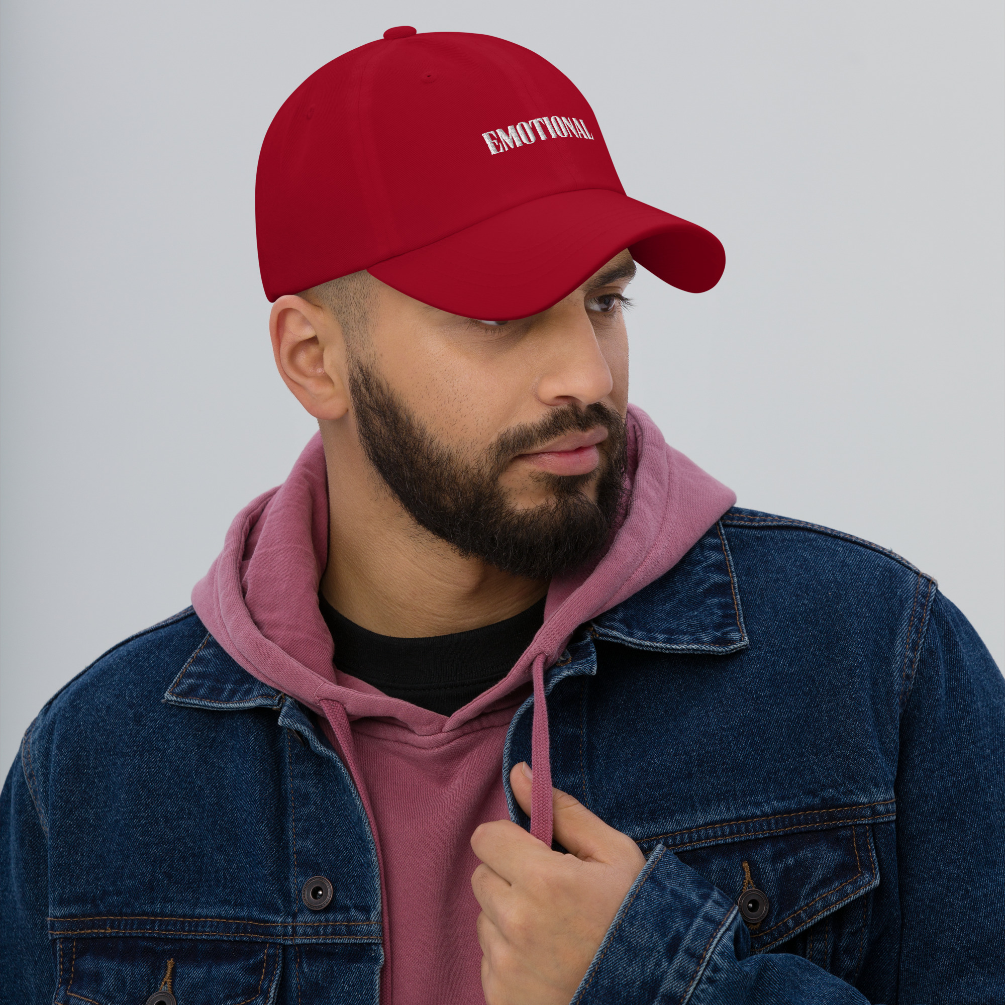 Emotional Embroidered Hat