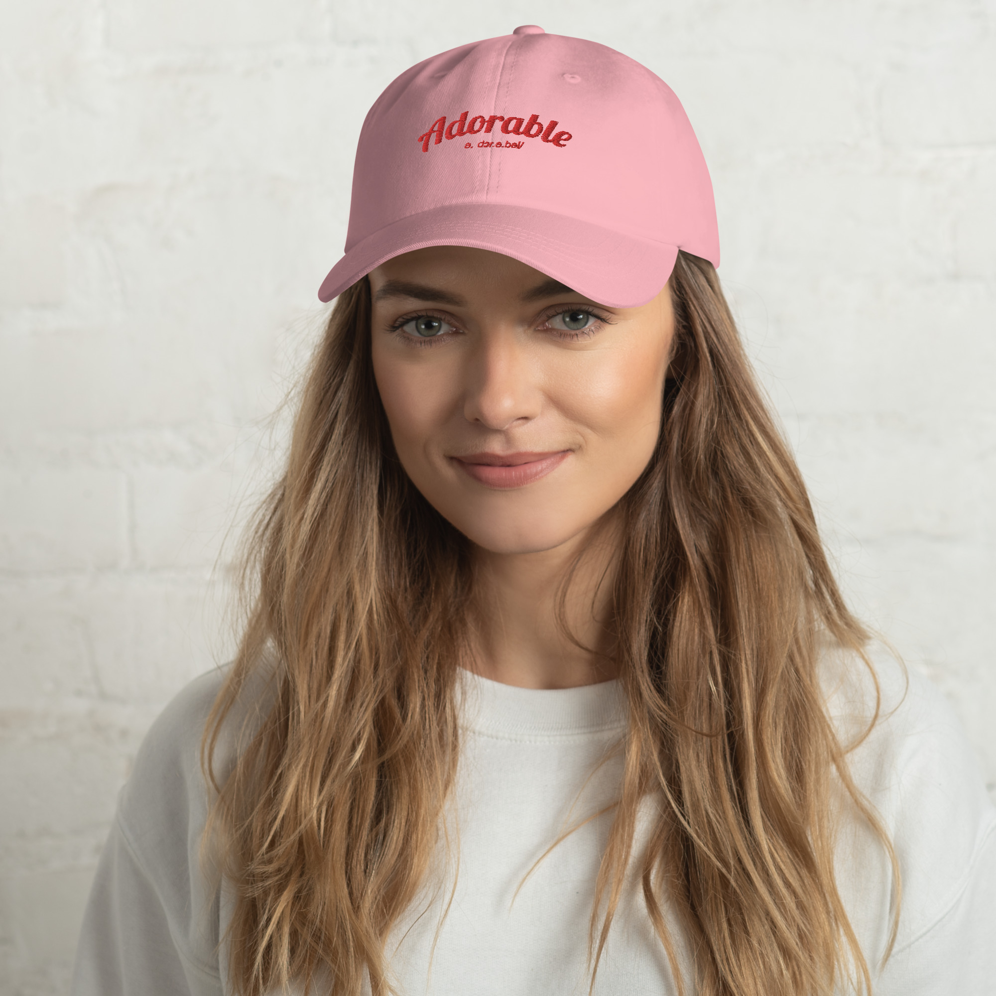 Adorable Embroidered Dad Hat