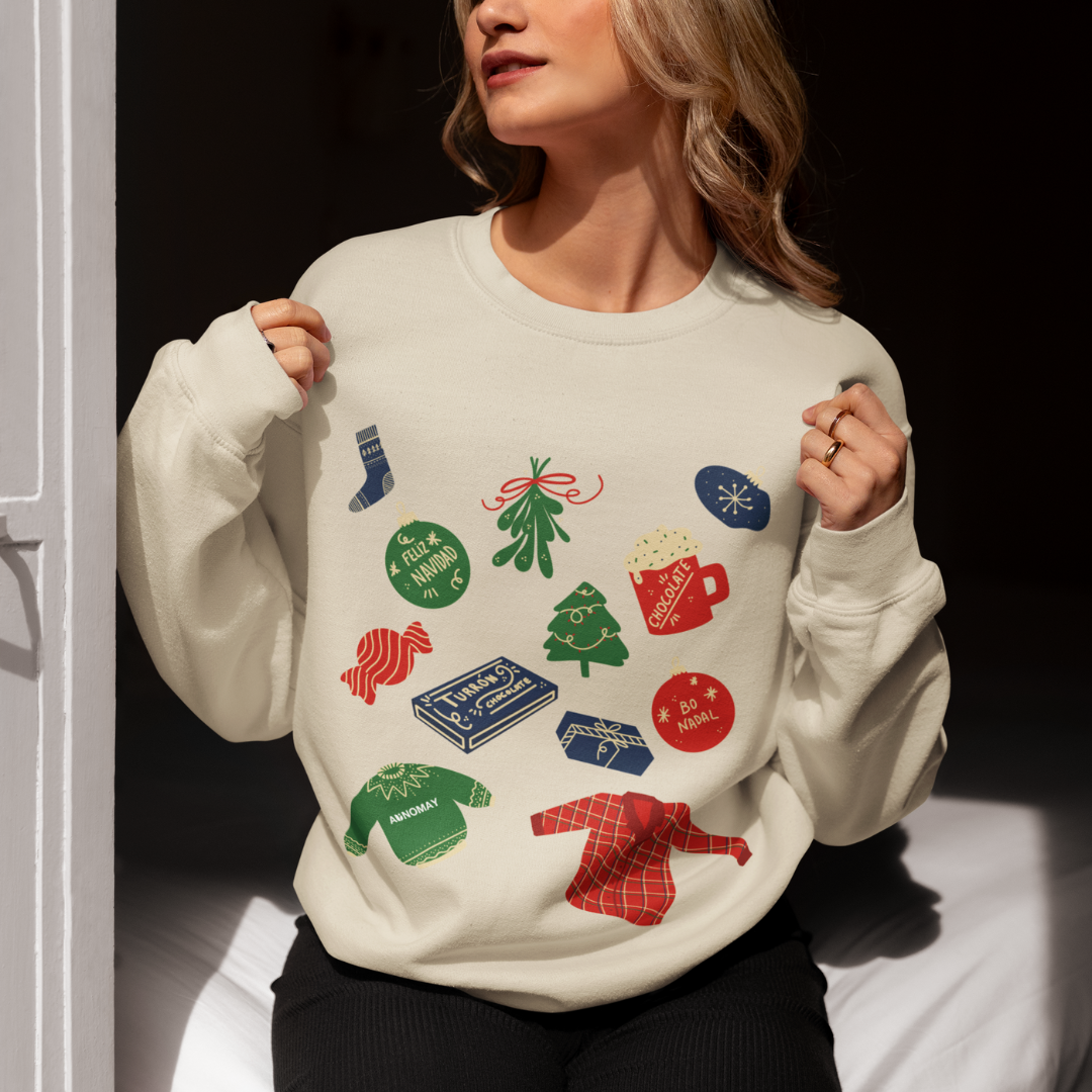 Christmas Retro Icon Crewneck Sweatshirt