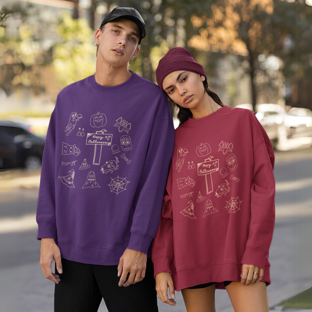 Happy Halloween Crewneck Sweatshirt