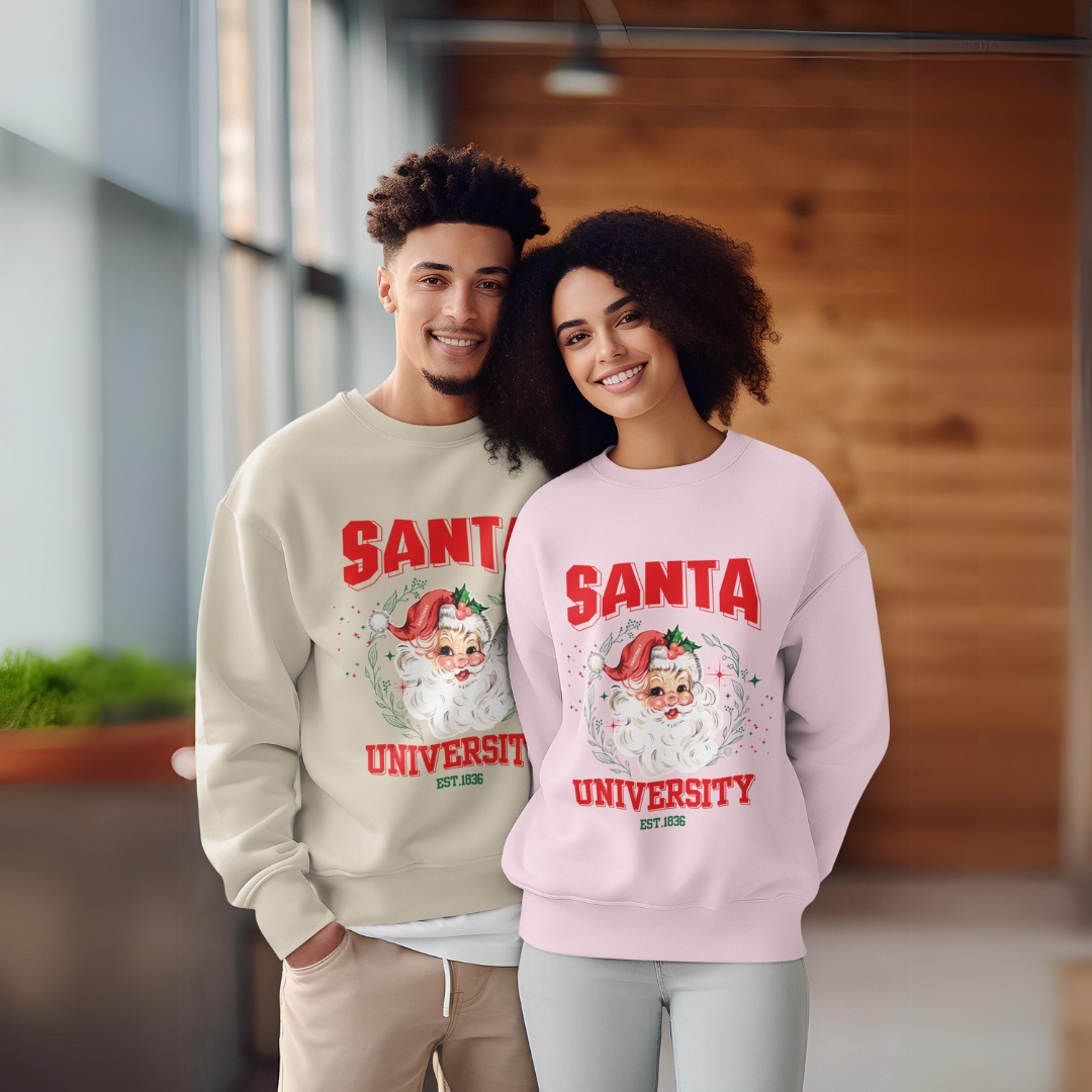 Santa University Crewneck Sweatshirt