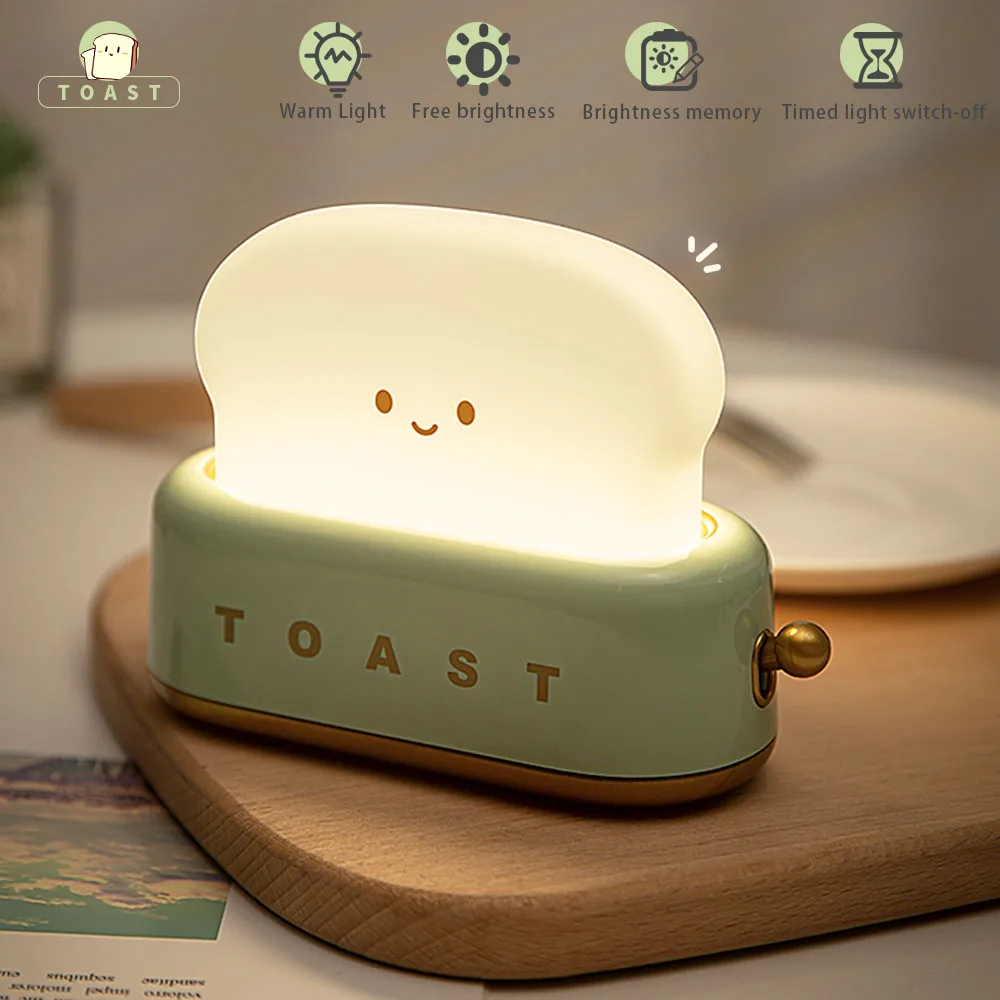 Bread Toast Led Desk Lamp