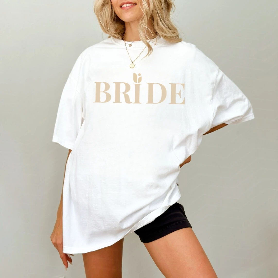 Bride Statement Tee - White