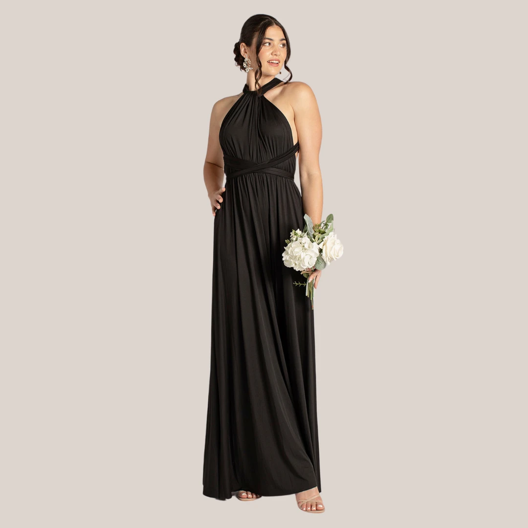 Multiway Maxi Dress – Black