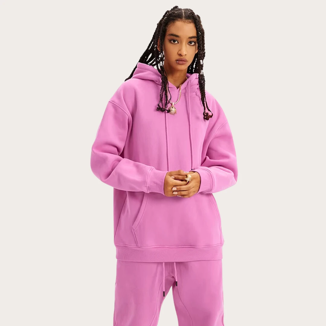 Oversized Hoodie Candy Pink