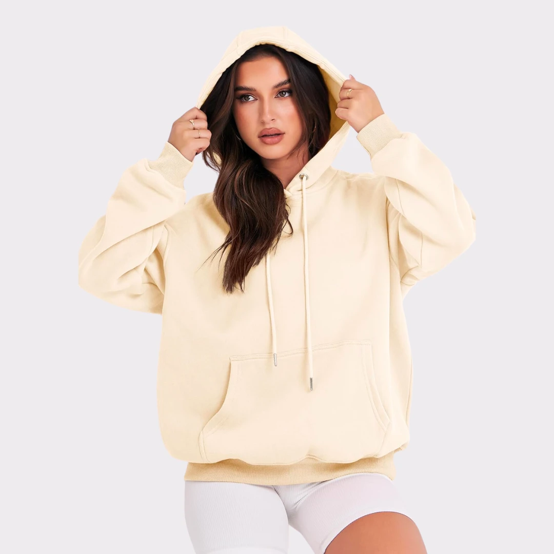 Oversized Hoodie Cream