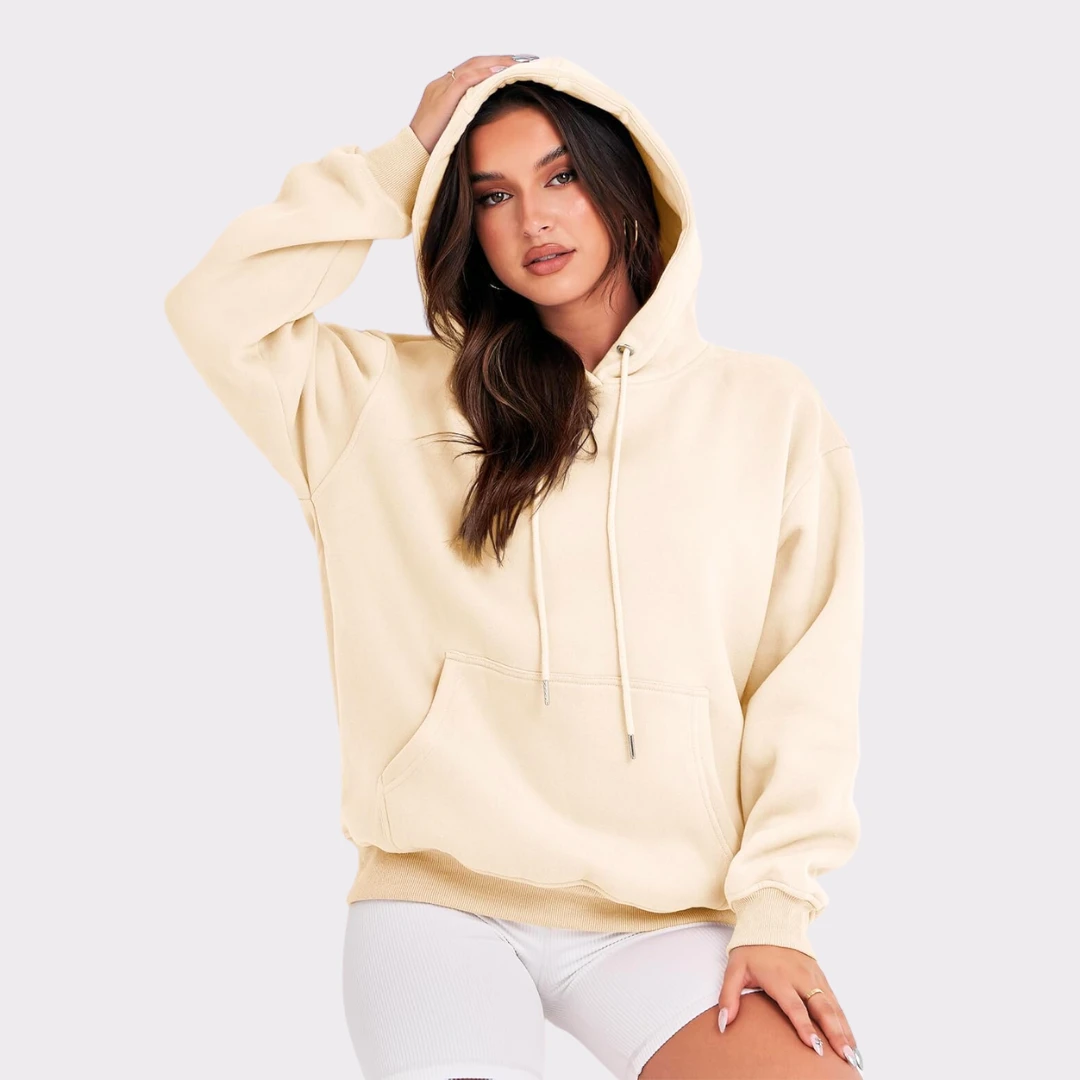 Oversized Hoodie Cream