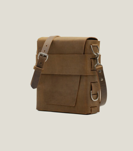 Leather Buffle Bag