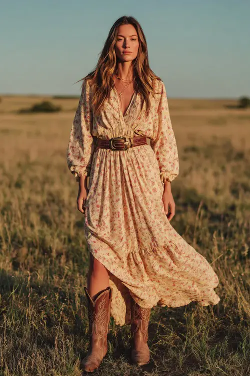 10 Western Boho Dresses for Women That Feel Effortless and Stylish