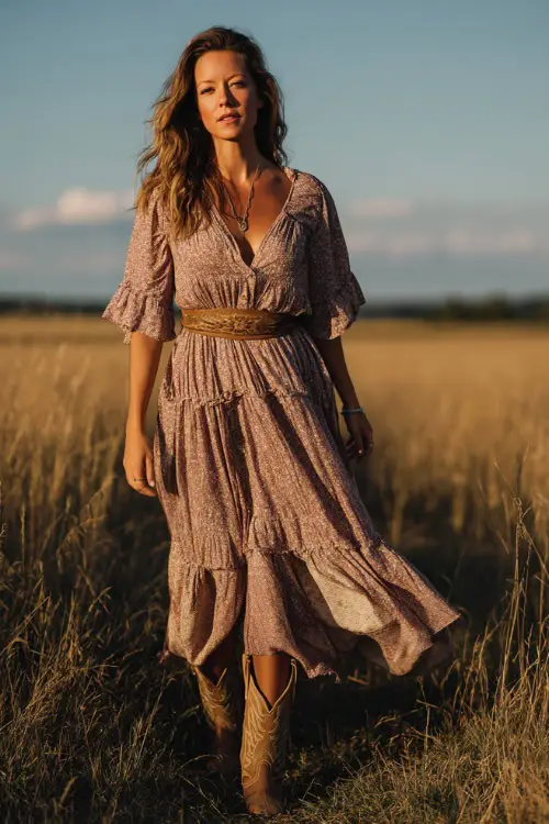 10 Western Boho Dresses for Women That Feel Effortless and Stylish