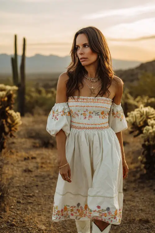 10 Western Boho Dresses for Women That Feel Effortless and Stylish