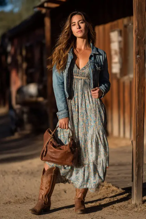 10 Western Boho Dresses for Women That Feel Effortless and Stylish