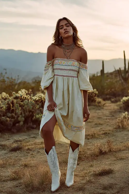 10 Western Boho Dresses for Women That Feel Effortless and Stylish