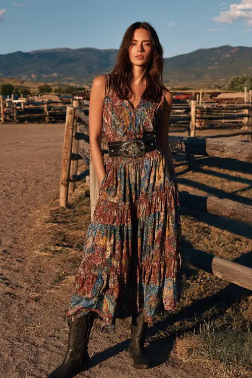 10 Western Boho Dresses for Women That Feel Effortless and Stylish