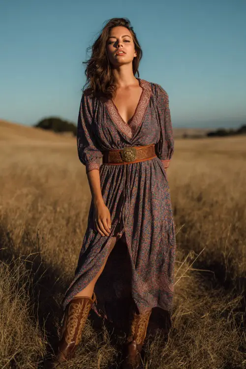 10 Western Boho Dresses for Women That Feel Effortless and Stylish