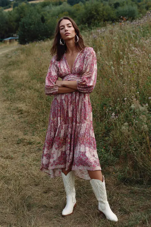 10 Western Boho Dresses for Women That Feel Effortless and Stylish