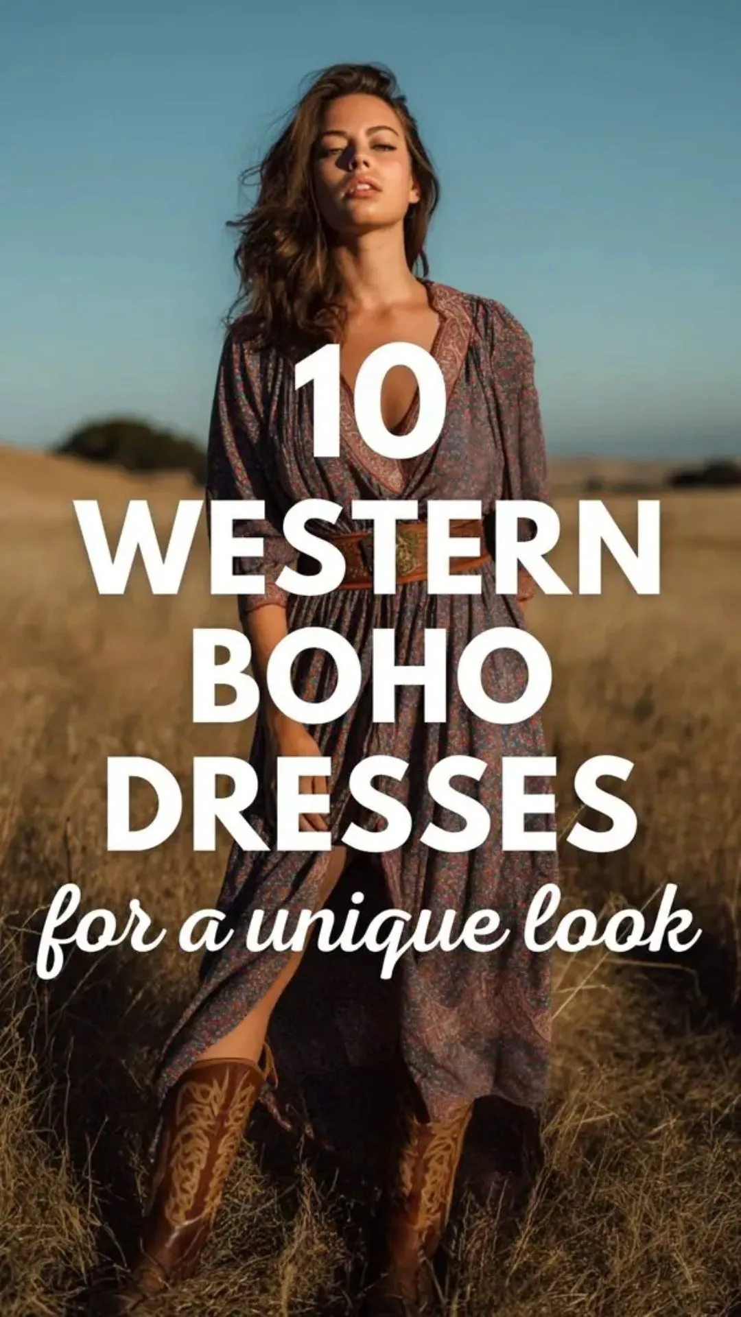 Western Boho Dresses for Women