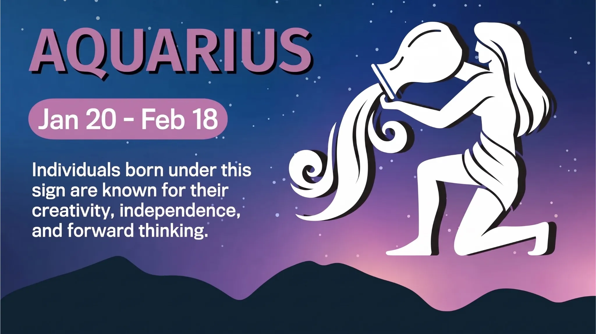 Aquarius Zodiac Sign: Dates, Personality Traits, and More